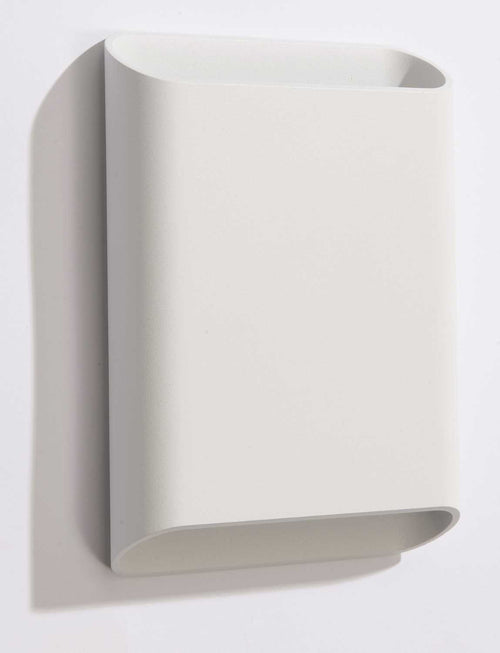 Artdelight wandlamp Diaz - 2 lichts - 4  x 15   cm - wit