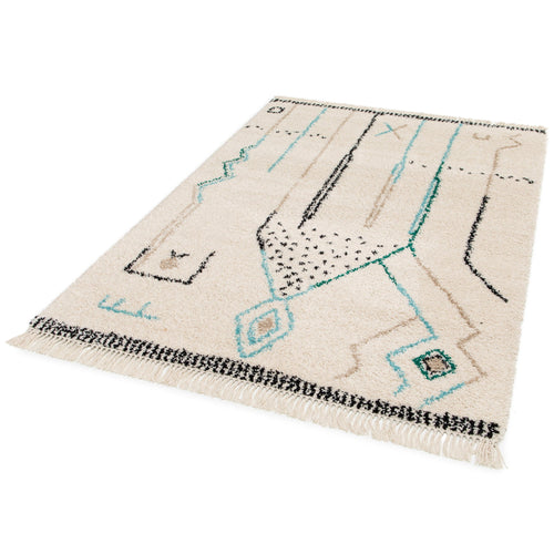 AFK Living vloerkleed Glyph - zeer zacht - veelkleurig - 160 x 230 cm