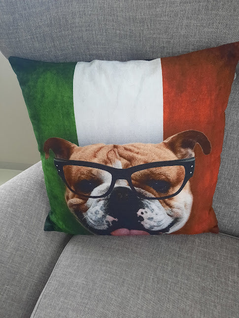 Furnilux Set van 2 Sierkussens-45x45 cm -Bull