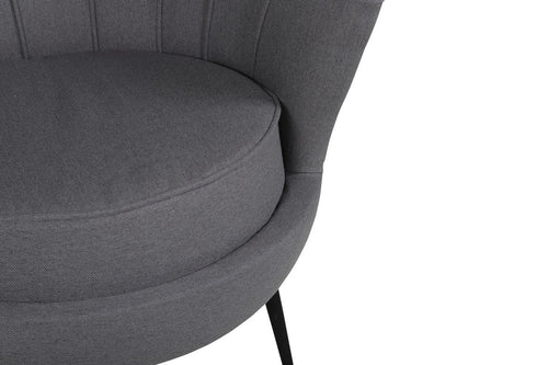 BRAM Fauteuil Ilora - Grijs - vtwonen shop