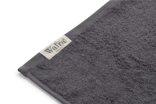 Walra - Baddoek Remade Cotton - 10x 50x100 cm - Antraciet