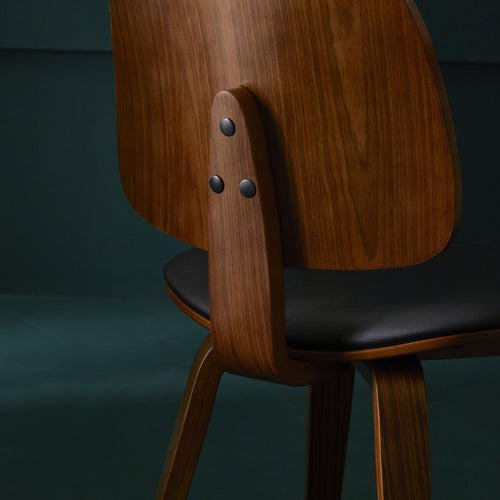 Signature - BRAND Set van 6 stoelen - Zwart - 49,5x48,5x80,5 cm