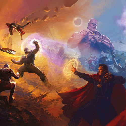 Sanders & Sanders fotobehang The Avengers multicolor - 500 x 280 cm - 612061