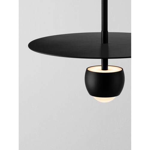 Nova Luce EDEM Hanglamp voor plafond, zandkleurig zwart, LED, 8W, 590lm, 3000K