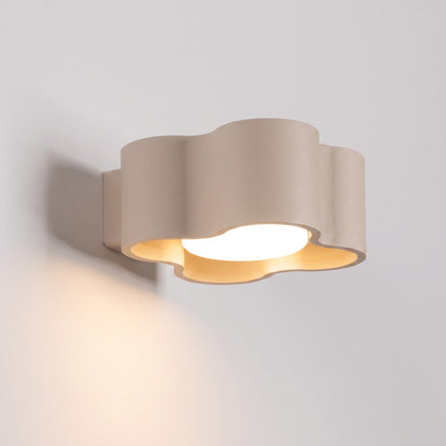 Sollux Lighting Wandlamp OVIO taupe Gx53 - 12x14,5x6cm