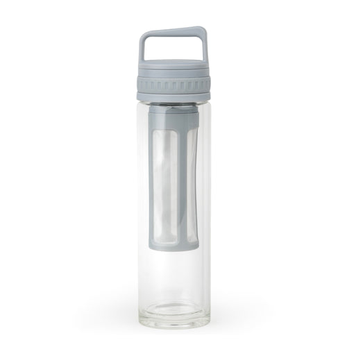Leopold Vienna - Cold brew infuser bottle Moshi glas grijs