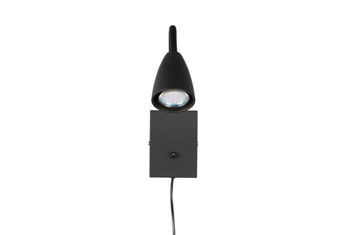 Trio Wanda Wandlamp - GU10 - Zwart