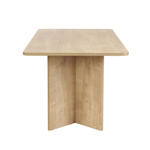 Calicosy - Eettafel LORAN - Licht hout 180x35x46 cm