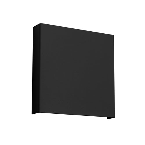 Sollux Lighting Wandlamp VANTA zwart - 15x2,4x15cm