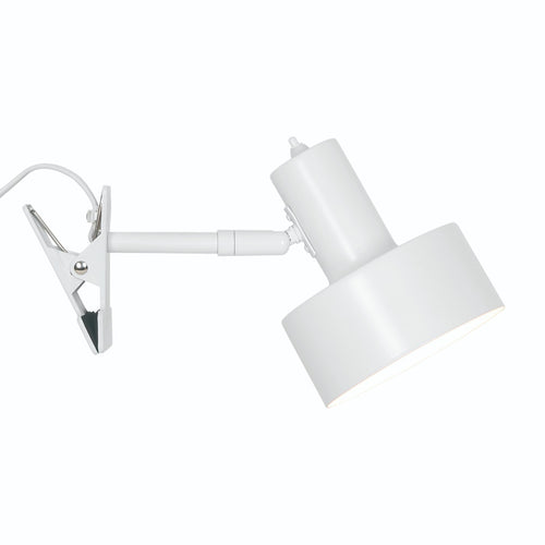 Nordlux Matis Klemspot Wit - E27 Fitting - Ø 12,5cm - vtwonen shop