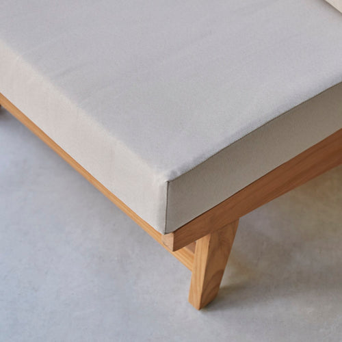 Tikamoon Fauteuil van massief teakhout - Wit - vtwonen shop