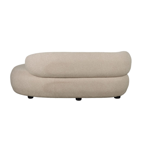 Housecraft Living Noxx Bank 2,5 zits Teddy stof Beige - vtwonen shop