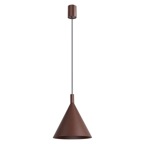 Sollux Lighting Hanglamp NOX 25 bruin - 24,5x24,5x140cm