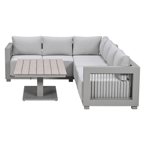 Garden Impressions Loungeset Berthill 5-delig - taupe