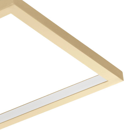 EGLO plafondlamp Gafares - led - 33 cm - goud/wit - dimbaar - vtwonen shop