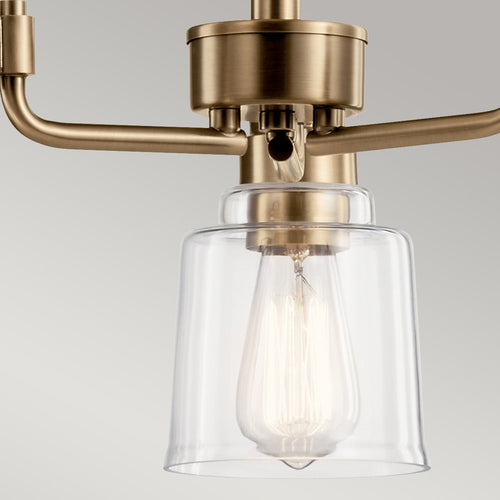 Elstead Kichler Aivian Multi Arm Hanglamp Verweerd Messing