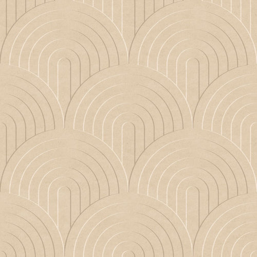 ESTAhome behang 3D-motief warm beige - 50 x 900 cm - 131107 - vtwonen shop