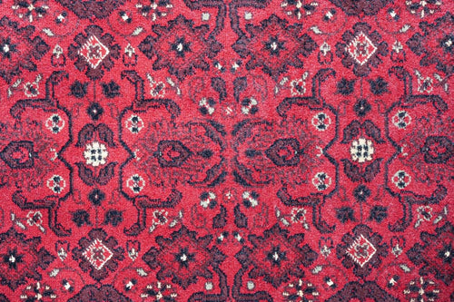 Interieur05 Vintage vloerkleed By Beppe rood met franjes - 195 x 300 cm - vtwonen shop