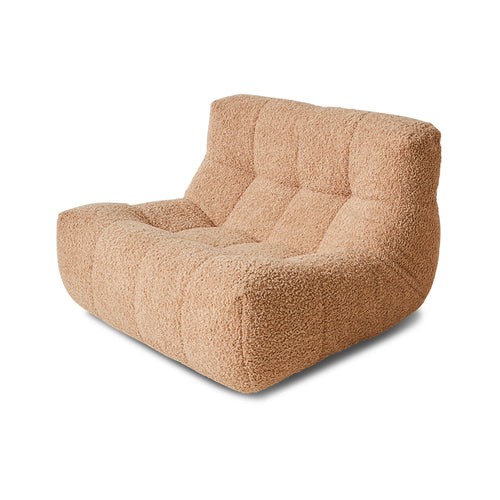 HKLIVING stoel Lazy lounge – frizz beige - vtwonen shop