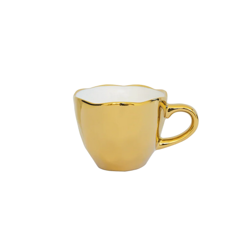 Urban Nature Culture Good Morning kopje Espresso - Gold - 6,5x5,2cm