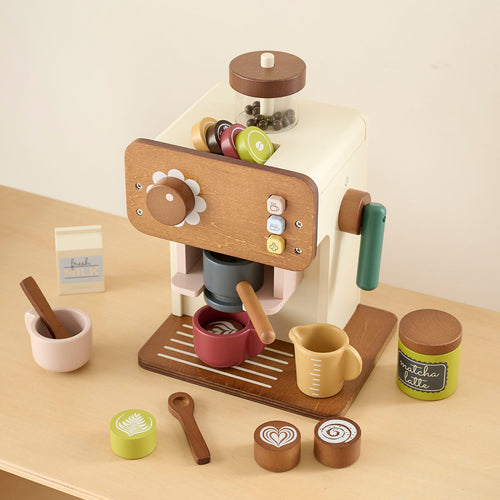 Petite Amélie Houten koffiemachine Noyer 17 dlg - vtwonen shop