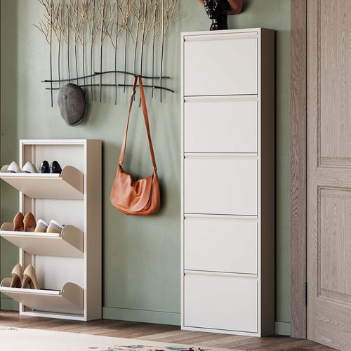Kare Design Schoenenkast Caruso - creme - 5 laden - vtwonen shop
