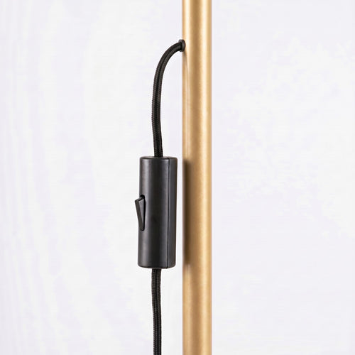 Sollux Lighting Vloerlamp KARBON 3 goud - 30x30x155cm