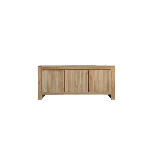 Tikamoon Massief teakhouten buffet 160 cm - Naturel - vtwonen shop