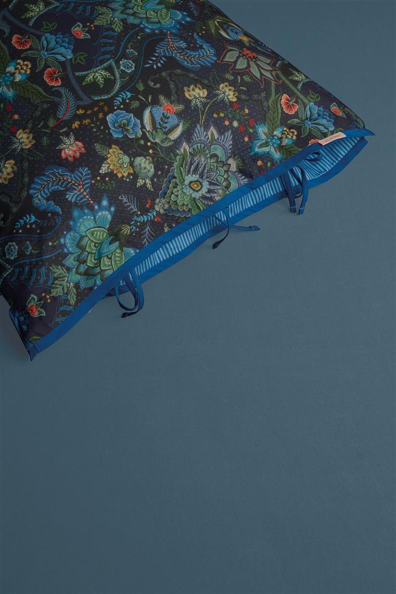 vtwonen Pip Studio hoeslaken Goodnight by Pip - 100x200 cm - denim blue