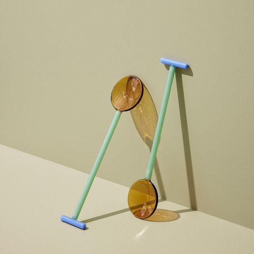 Hübsch saladebestek Crave - glas - 7x1xh28cm - vtwonen shop