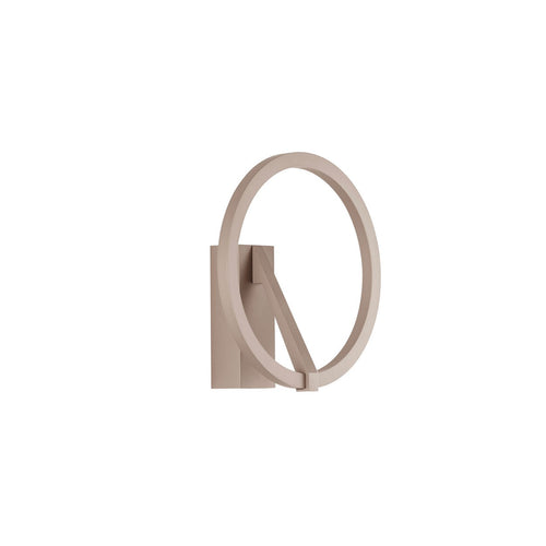 Nova Luce TILIA  Tilia Geïntegreerde LED-wandlamp Champagne Goud LED 10W 457lm 2700-3000-4000K CCT Dip-schakelaar