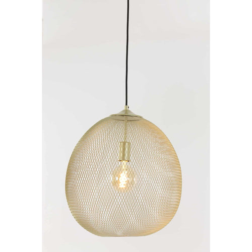 Light & Living hanglamp Moroc - goud - Ø40cm