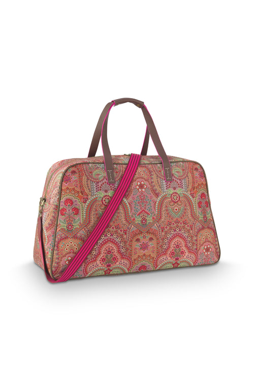 Pip Studio - Tovy Weekendtas Dames - Jabali - Rood - 65x25.5x35cm - vtwonen shop