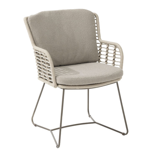 4 Seasons lounge dining stoel Fabrice - terre