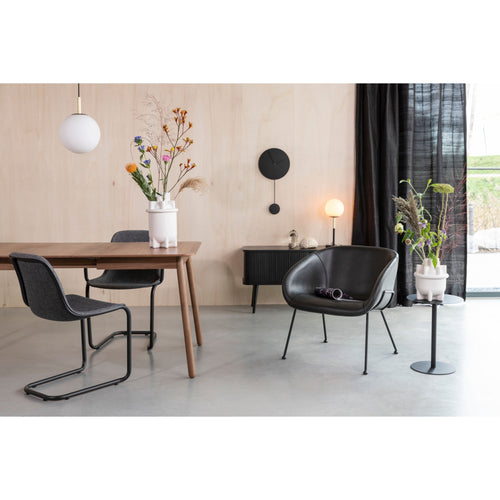 Zuiver Minimal Klok/ Wandklok Rond 30 cm Zwart - vtwonen shop