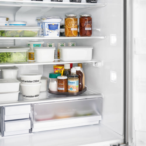 Yamazaki Tower Opbergbakje draaibaar smal - Zwart - vtwonen shop