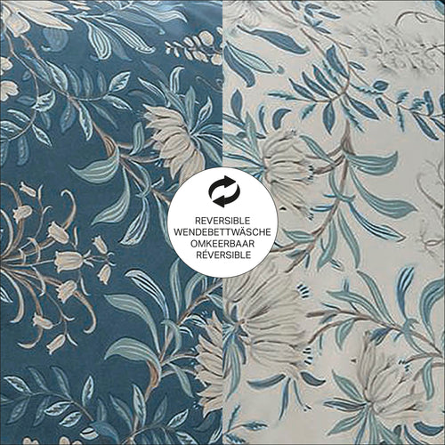 Laura Ashley Dekbedovertrek lits-jumeaux Parterre Seaspray 230cm x 220cm