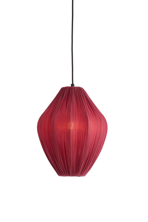 Light & Living hanglamp VERITA - rood - Ø31x38cm
