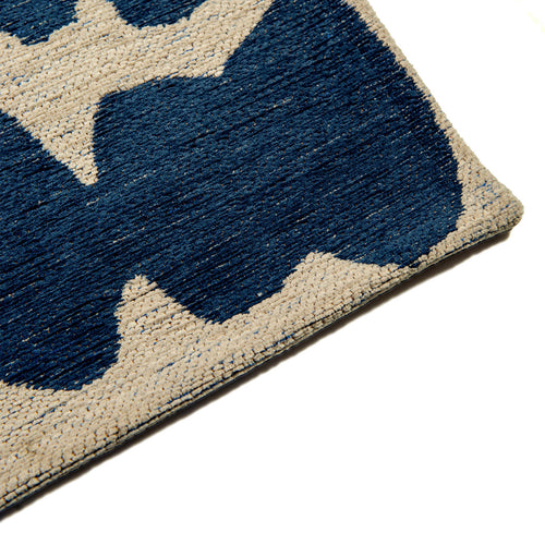 Lola&Moi vloerkleed All In Blue - blauw - 170x240cm