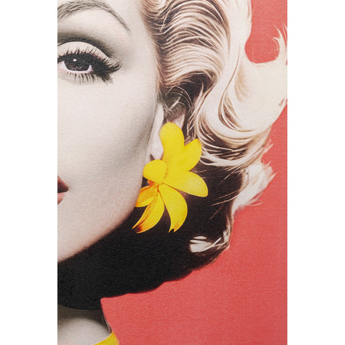 Kare Design Schilderij Diva 60x60cm blond