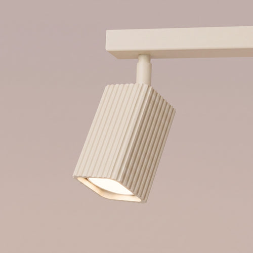 Sollux Lighting Plafondlamp RAYO 2 beige - 30x6x16,5cm