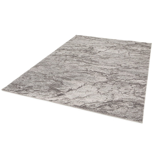 AFK Living vloerkleed Cliff - gerecyclede vezels - grijs - 120x170 cm