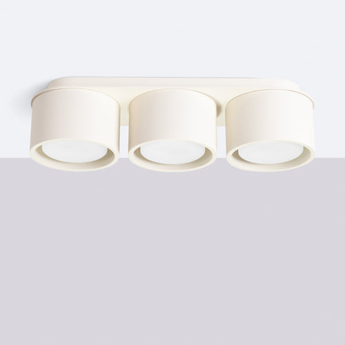 Sollux Lighting Plafondlamp MODO 3 beige Gx53 - 32,4x10,4x8,2cm