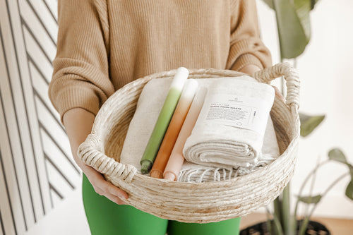 Originalhome dinerkaarsen verloop Fall - 30 cm - set van 3