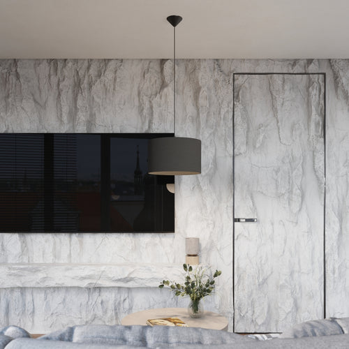 Sollux Lighting Hanglamp NOVA 40 zwart - 40x40x88cm