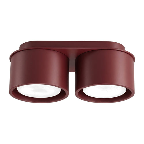 Sollux Lighting Plafondlamp MODO 2 bordeaux Gx53 - 21x10x8cm