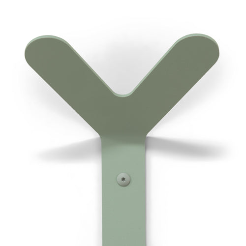 Spinder Design kapstok Frondo Haak - Dusty Green - 3 haken