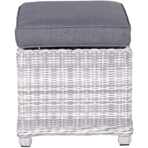 Garden Impressions Milwaukee dining kruk - cloudy grey - reflex black - vtwonen shop