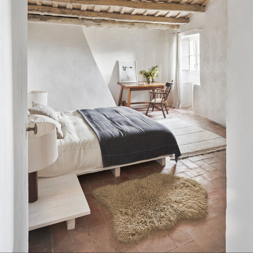 Lorena Canals wasbaar vloerkleed Woolly - Sheep Beige