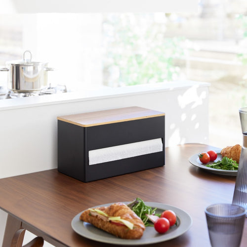 Yamazaki Keukenrolhouder - Rin - Zwart - vtwonen shop